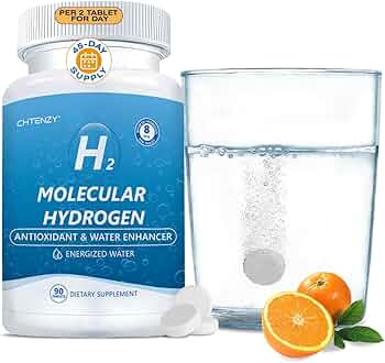Amazon.com: CHTENZY Hydrogen Water Tablets - H2 Molecular Hydrogen