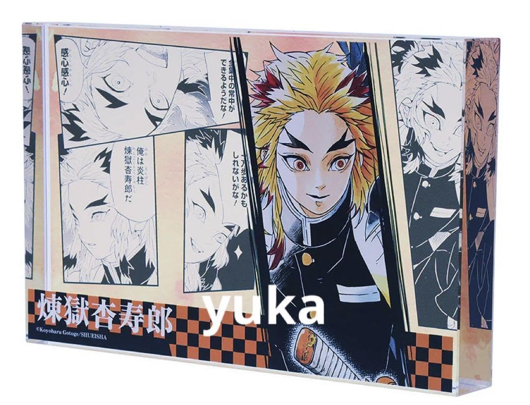 鬼滅の刃 煉獄杏寿郎 2022 バースデー アクリルブロック HEROES 煉獄杏