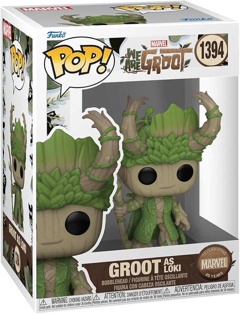 Amazon.co.jp: マーベル We Are Groot グルート・ロキ フィギュア