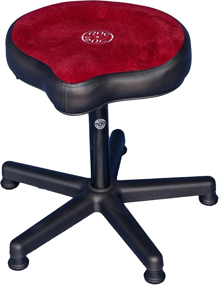 バックレスト ROC-N-SOC ロックンソック ドラム椅子 背もたれRED