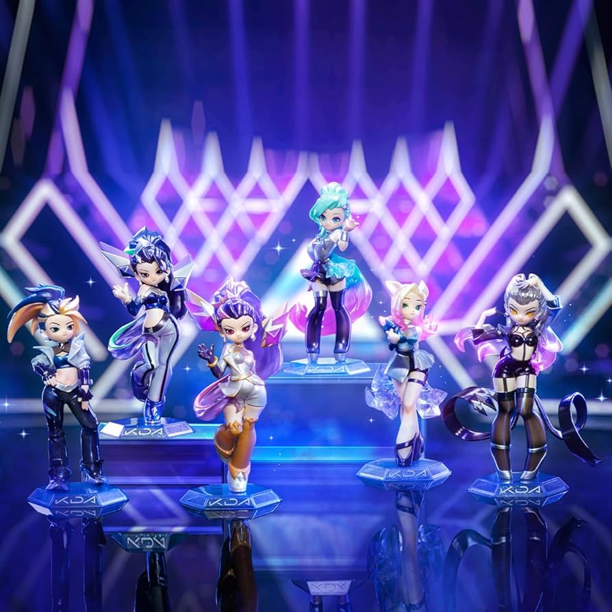 Amazon.co.jp: POP MART League of Legends K/DA ALL OUT シリーズ【1