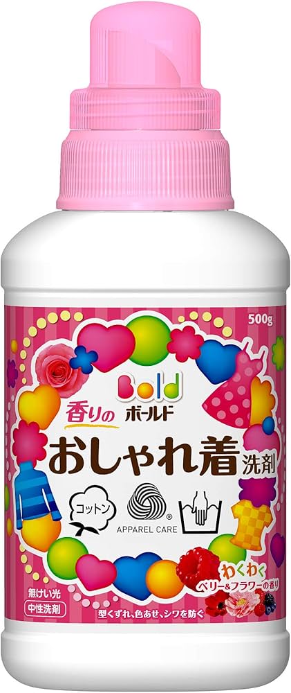Amazon | ボールド 香りのおしゃれ着洗剤 本体500g | Bold | 液体洗剤