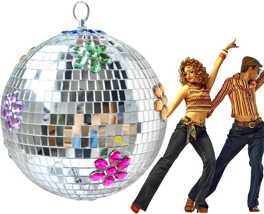 Amazon.co.jp: ミラーボール - 8インチ大型屋外ディスコボールミラー