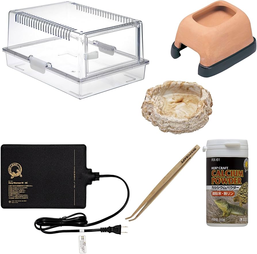 Amazon.co.jp: スドー レオパ お迎え 飼育セット レプティギア365