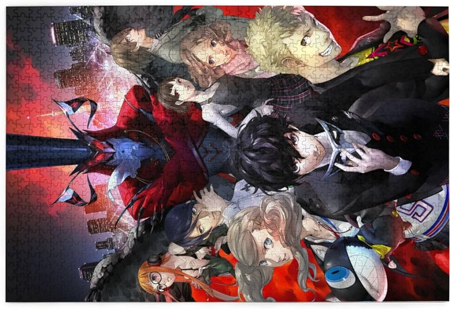 Amazon.co.jp: ジグソーパズル 1000ピース ペルソナ5 パズル 木製