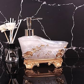 Amazon｜ソープディスペンサー アンティーク ハンドソープボトル