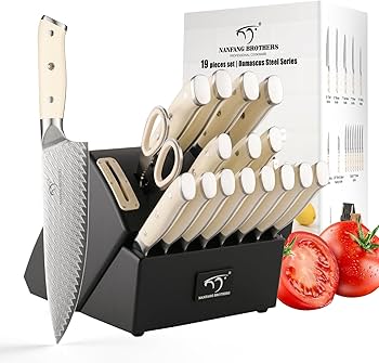 Amazon.com: NANFANG BROTHERS Knife Sets Pieces for Kitchen with