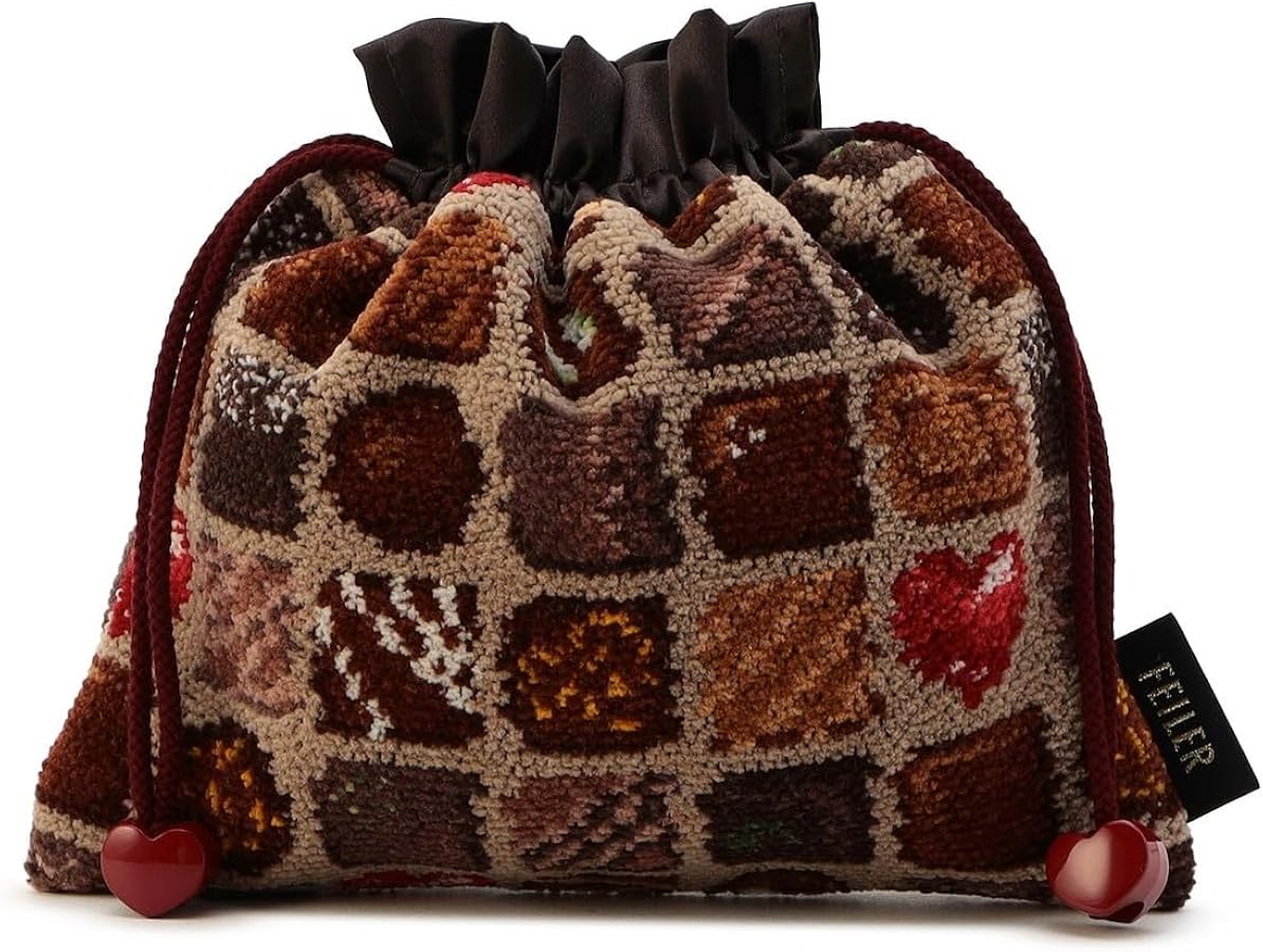 Amazon | 【1I9525127061440】コフレドゥショコラ 巾着 FDC-257061