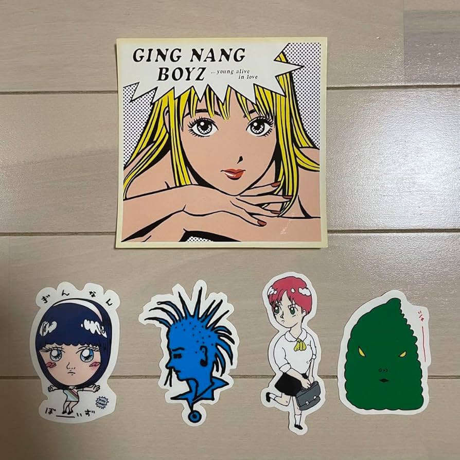 Amazon.co.jp: 銀杏boyz CD特典ステッカーセット : おもちゃ