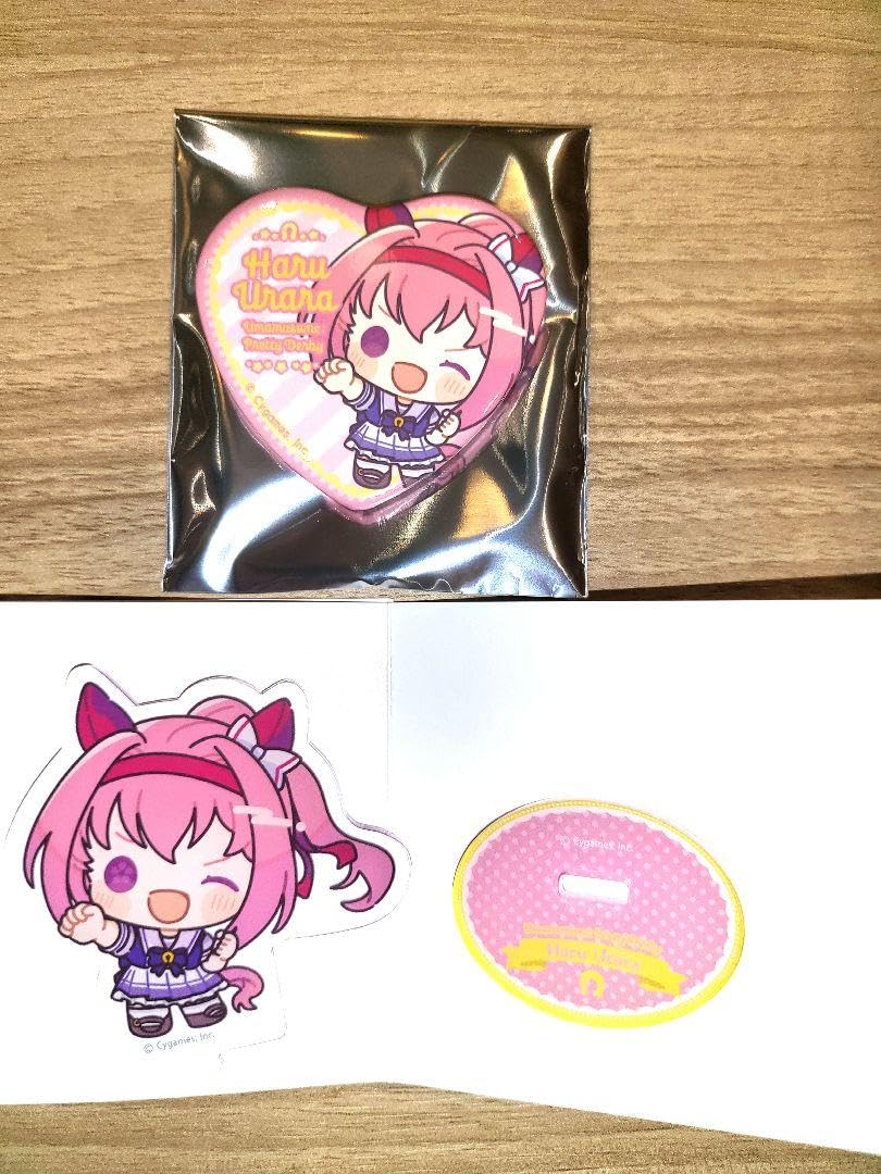 ハルウララ ウマ娘 プリティーダービー 缶バッジ 2025年最新