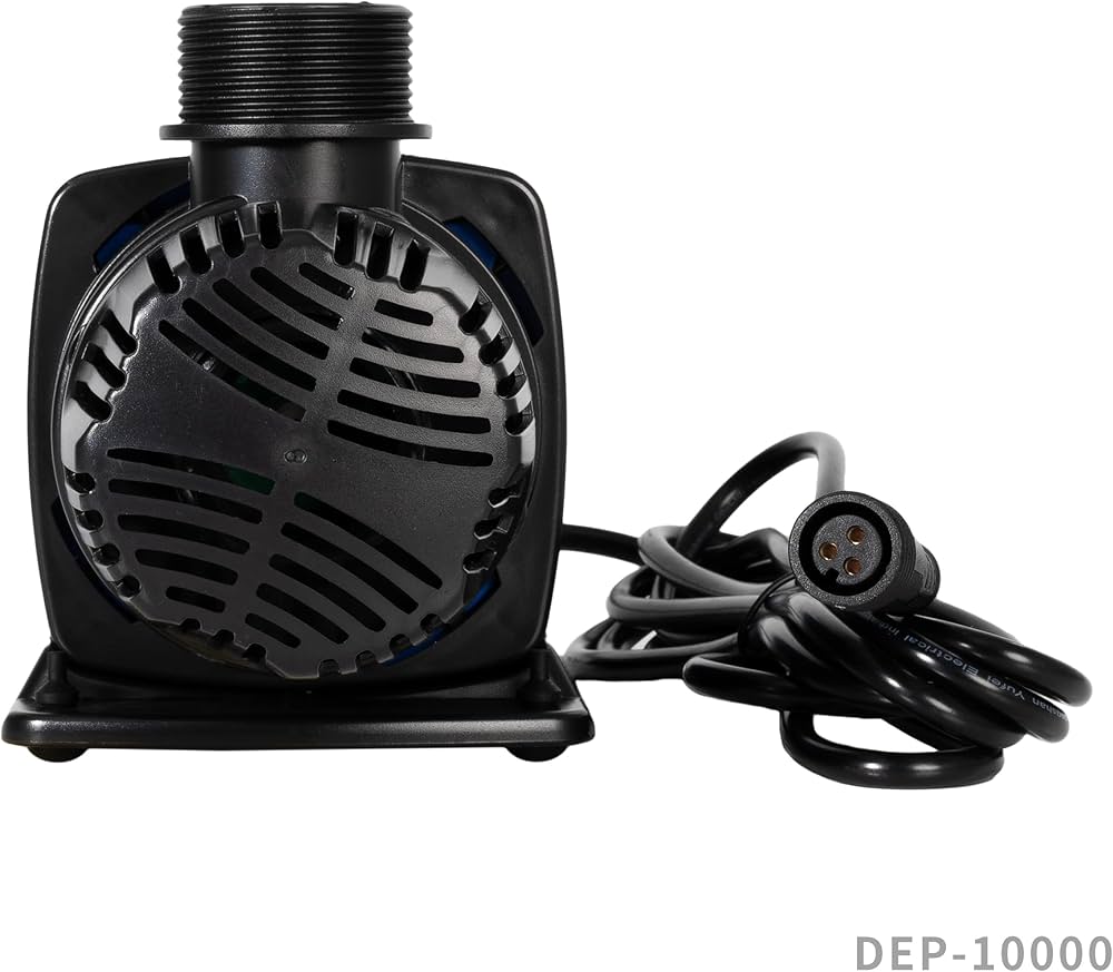 Amazon.co.jp: HSBAO DEP-10000 吐出量10000L/H (毎分166L) 揚程5m DC