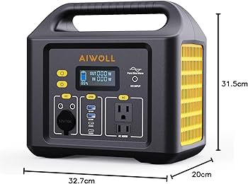 Amazon.co.jp: Evopow ポータブル電源355Wh 出力400W(瞬間最大800W