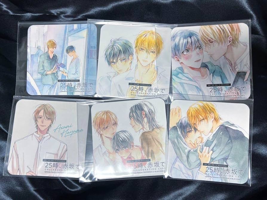 ① 夏野寛子 25時、赤坂で グラッテ カフェ アクリルコースター 25時