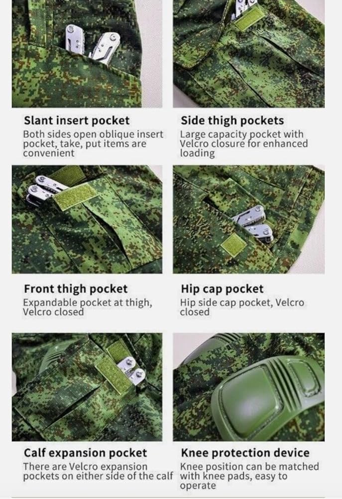 Amazon.co.jp: 【ロシア軍】特殊部隊 戦闘服 EMR デジタルフローラ