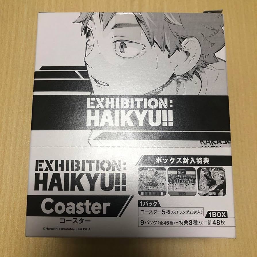 ハイキュー展 FINAL コースター BOX ハイキュー アートコースター 第3