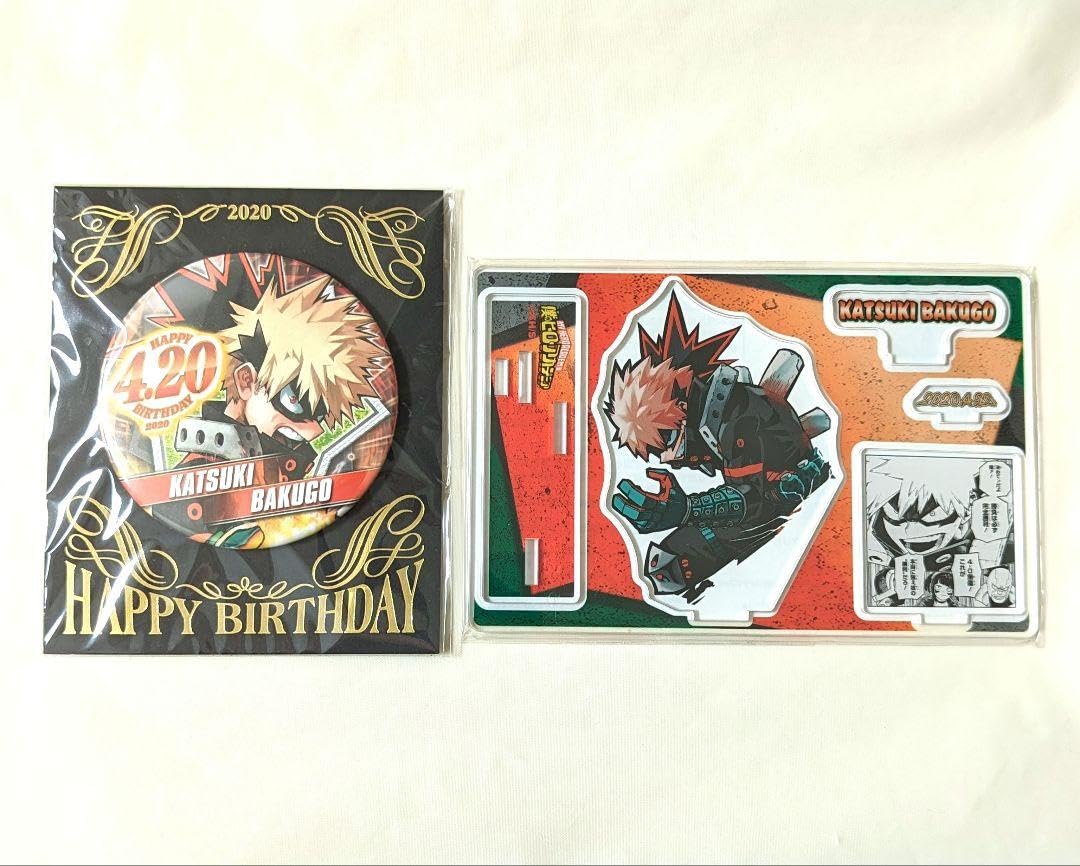 爆豪勝己 バースデー缶バッジ 15個 僕のヒーローアカデミア