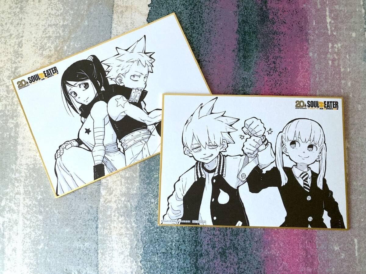 ソウルイーター 20周年原画展 大久保篤直筆サイン入り 複製原画 ソウル