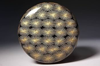 Amazon.co.jp: 真贋保証□前志芸男 作□ 輪島塗 棗 沈金唐松文様 大棗