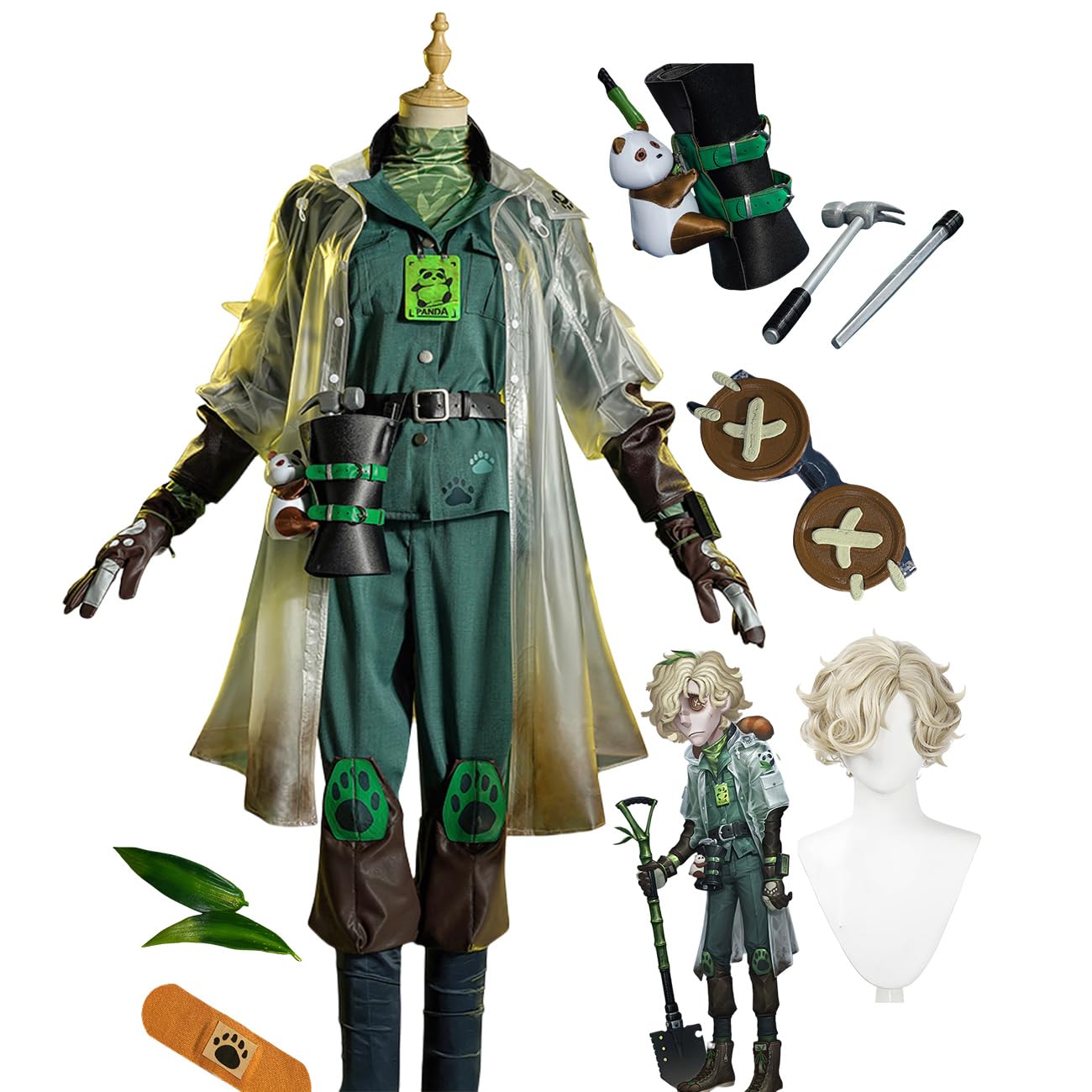 Amazon.co.jp: [HAOJEE]第5人格 墓守 アンドルー・クレス 庭園