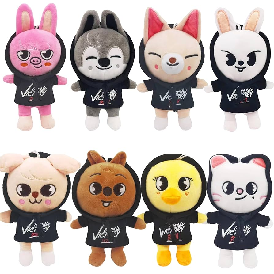 skzoo plush 10cm ver 8体セット Amazon.com: RHEETADA 8 PCS Skzoo