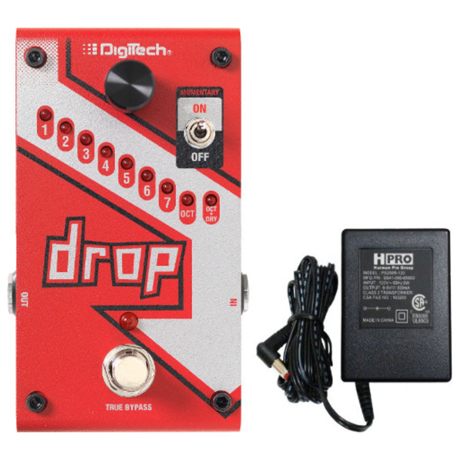 Amazon.com: Digitech DROP Compact Polyphonic Drop Tune Pitch Shift