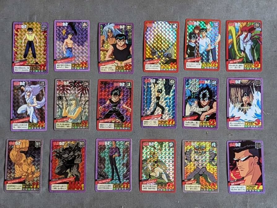 幽遊白書 キラカード レア カード 幽遊白書 キラカード 20枚セット 幽