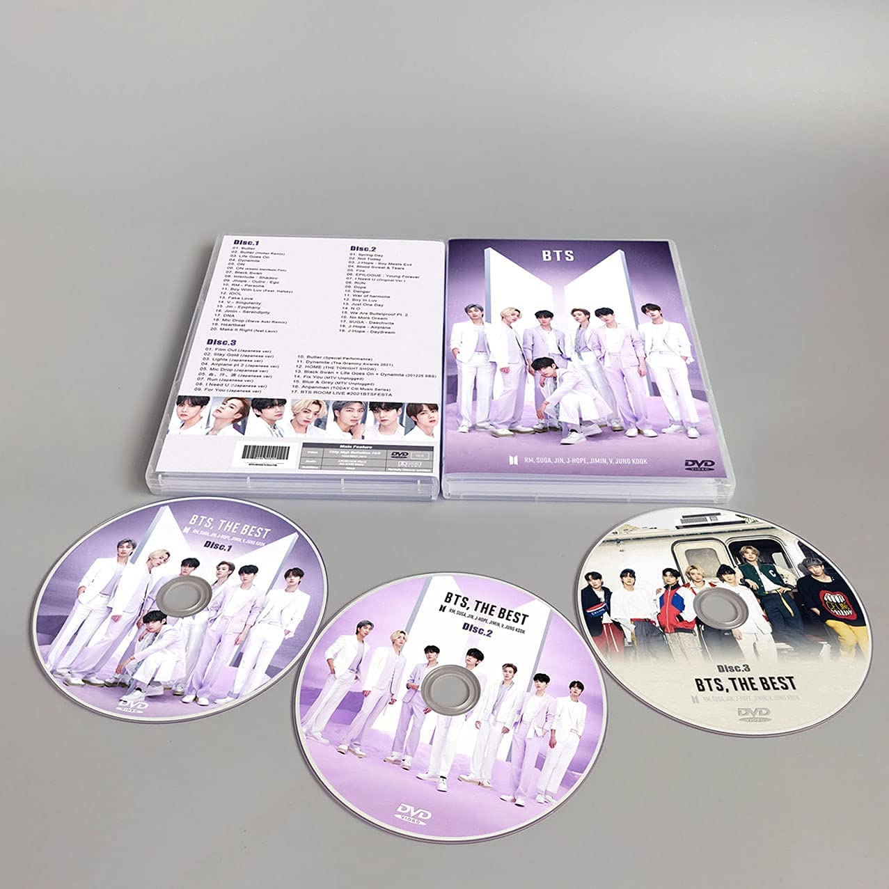 Amazon.com: ZMMG BTS DVD BTS DVD MV 2021 56 New Song : Electronics