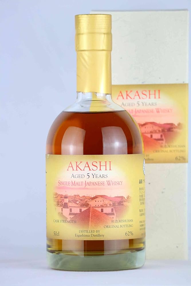 江井ヶ嶋酒造 あかし SAKE CASK 7年 61度500ml