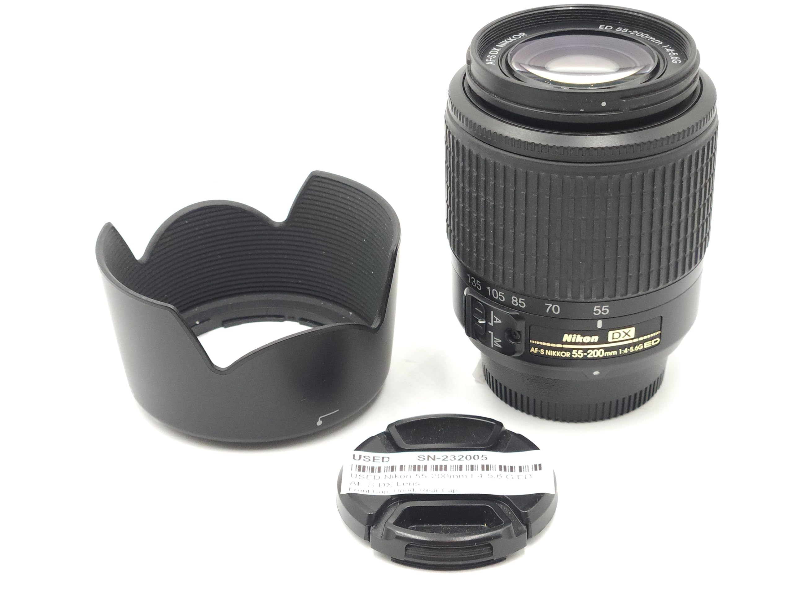 Amazon.com : Nikon 55-200mm f4-5.6G ED Auto Focus-S DX Nikkor Zoom