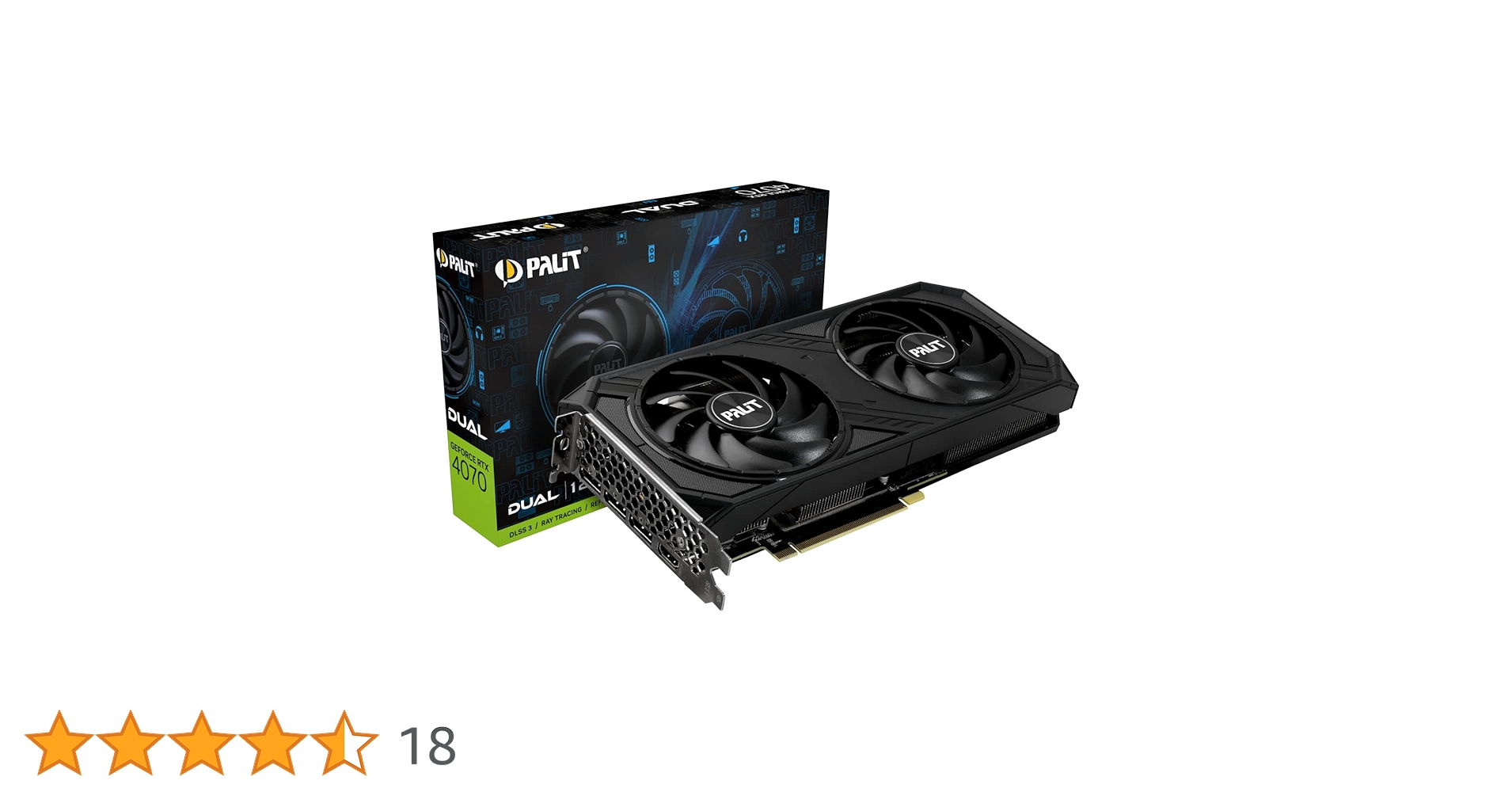 グラフィックボード・グラボ・ビデオカード PALIT GEFORCE RTX4070