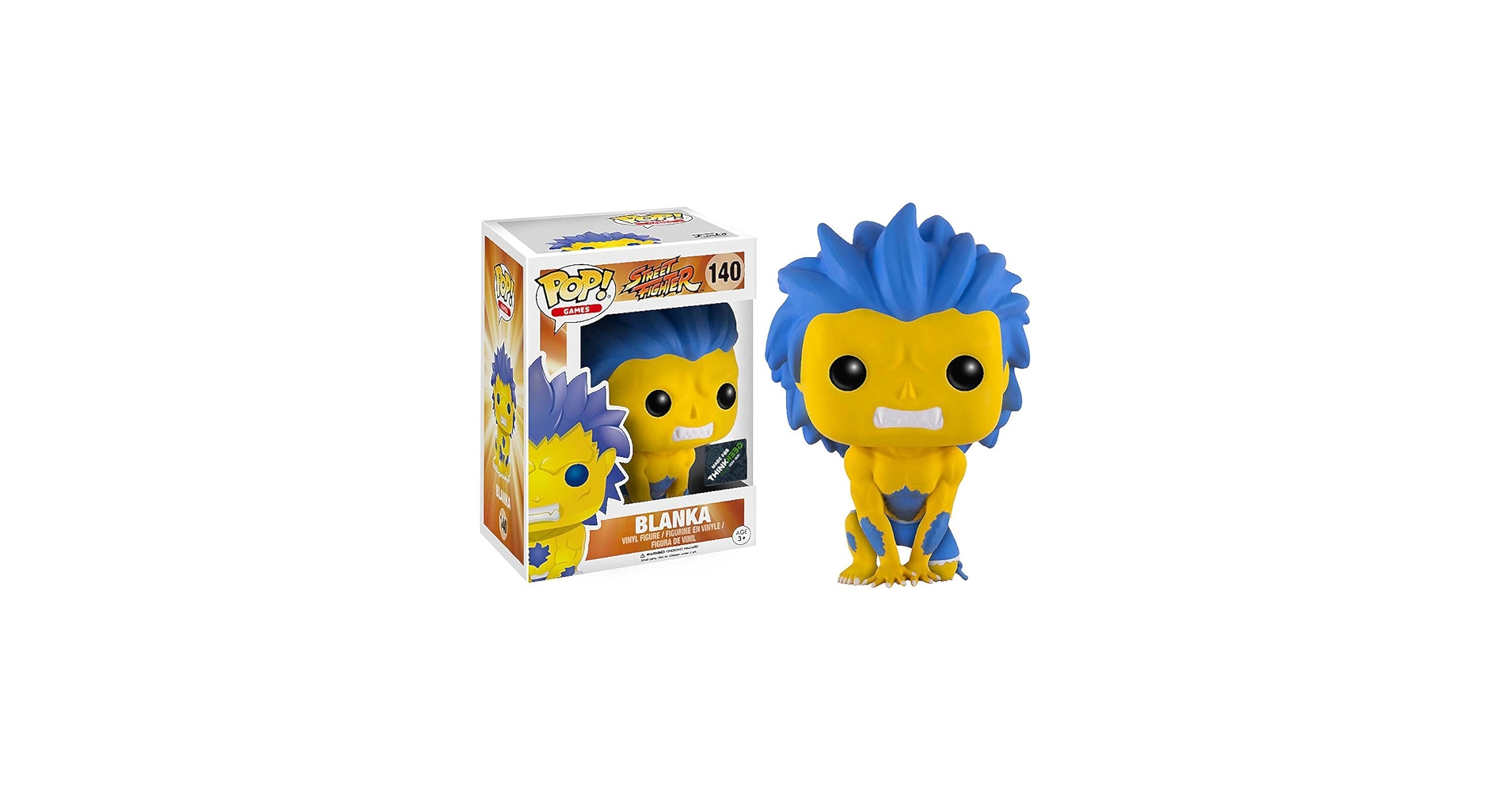Amazon.com: Funko Blanka (ThinkGeek Exclusive): Street Fighter x
