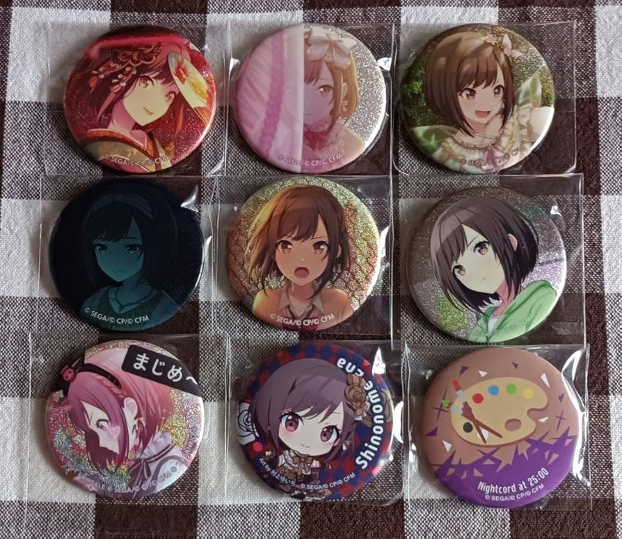 プロセカ 痛バッグ 東雲絵名 限定 8B グリ缶12個 特典ホロ缶12個 東雲