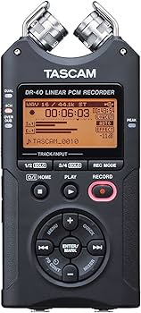 Amazon | TASCAM 24bit/96kHz対応リニアPCMレコーダー DR-40VERSION2