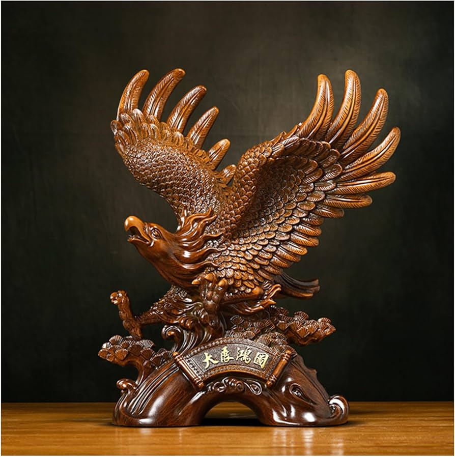 楽天市場】鷹 置物の通販 鷹の置物