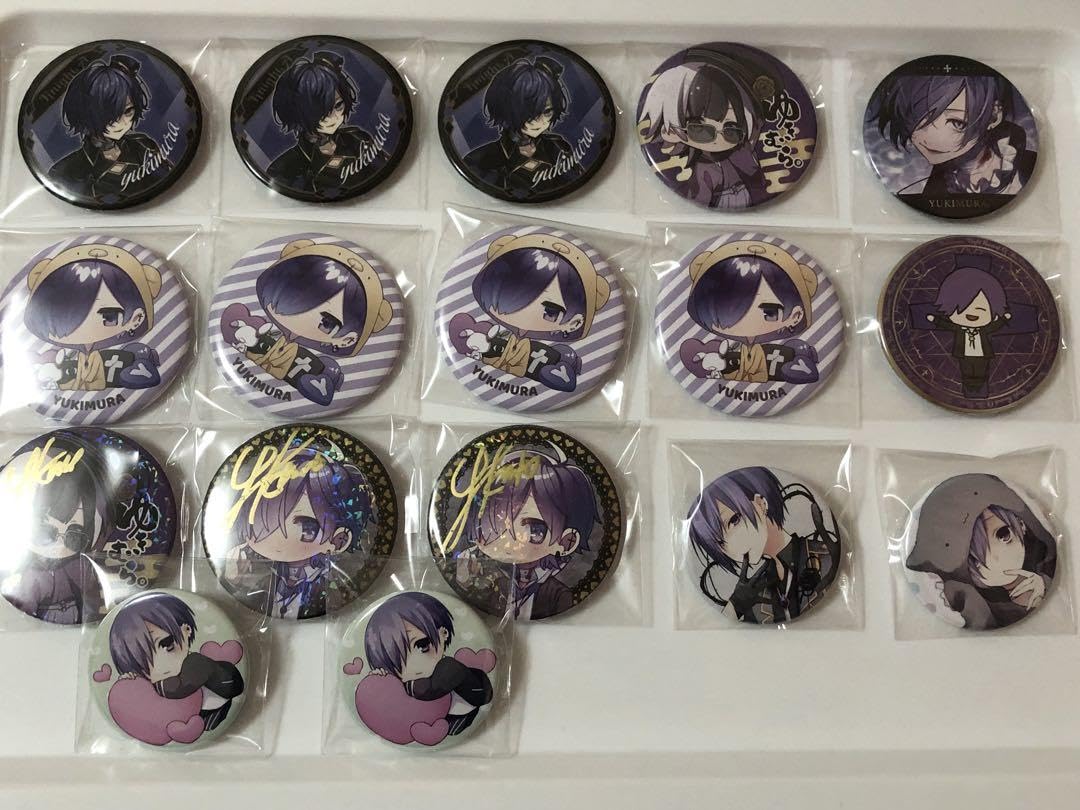 ゆきむら。 缶バッジ まとめ売り ゆきむら。過去グッズ 缶バッジ