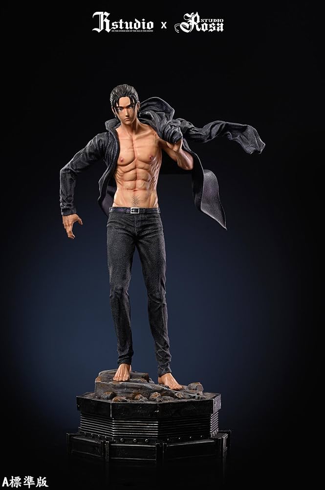 進撃の巨人 エレン ジーク 2体 ガレージキット ガレキ スタチュー①