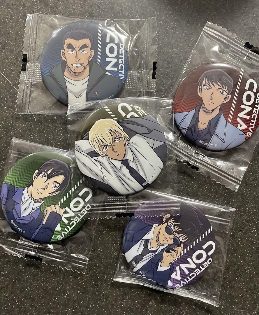 コナン 缶バッジ 降谷零 萩原研二 伊達航 レア 3点セット 【公式通販】