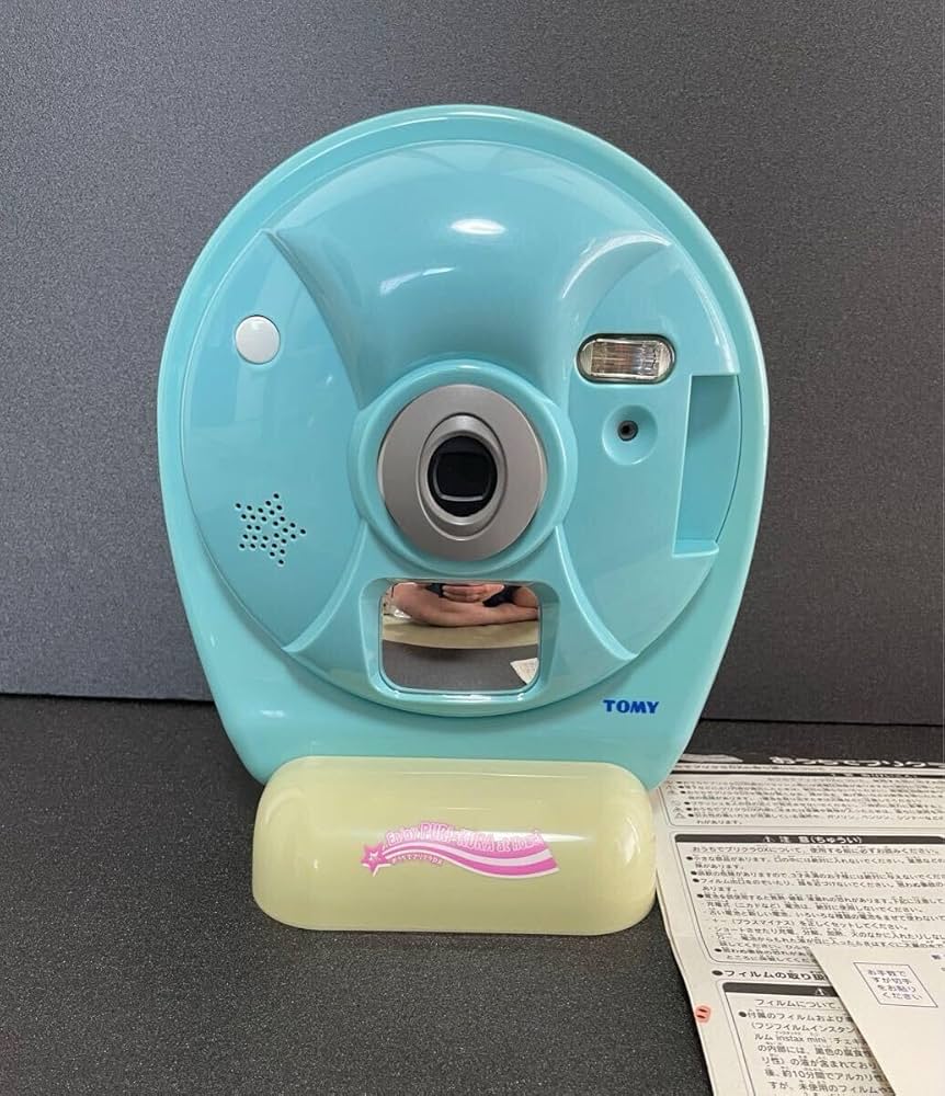 TOMY おうちでプリクラDX レトロ チェキ カメラ instax mini TOMY
