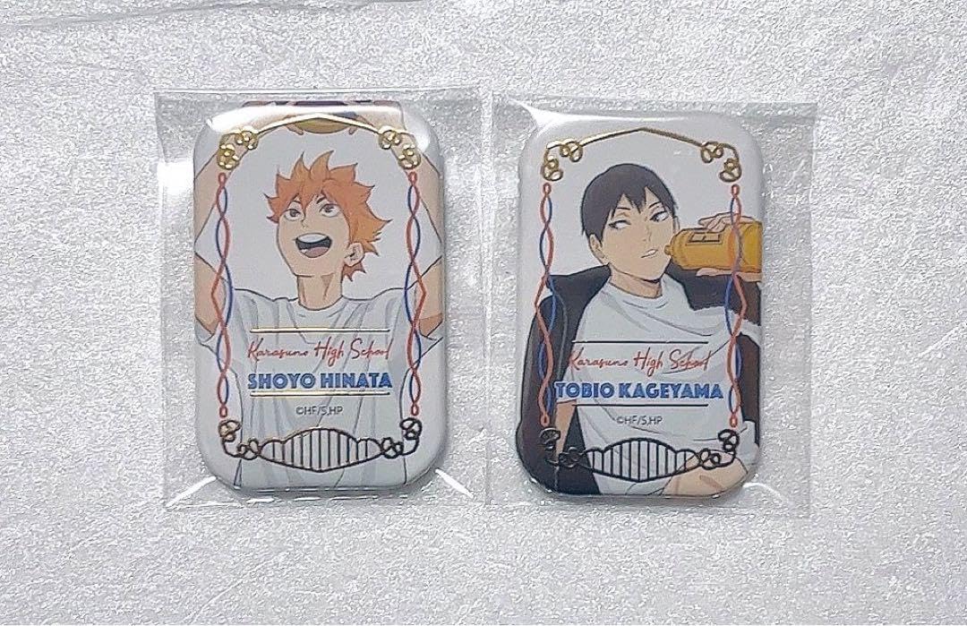 ハイキュー!! セブンネット スクエア缶バッジ オフショット 第一弾、第