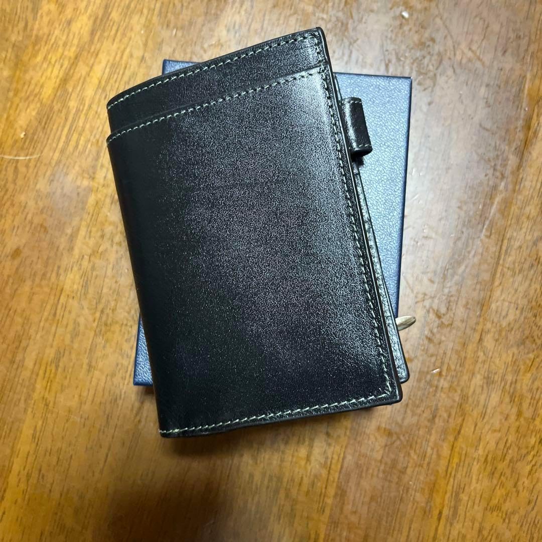 ASH アシュフォード システム手帳 ディープM5 11ミリ ブラック ASHFORD