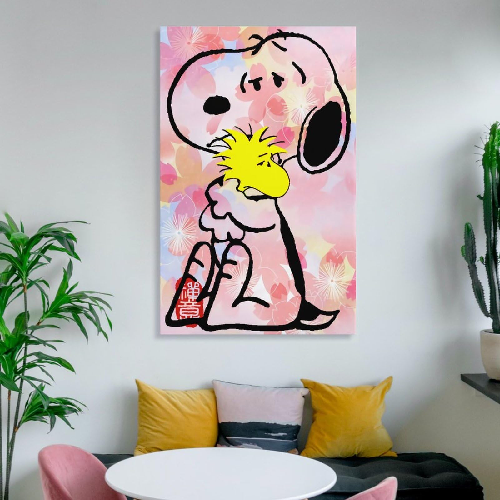 SNOOPY/スヌーピー/3Dデコアート/絵画/インテリア/飾り スヌーピー