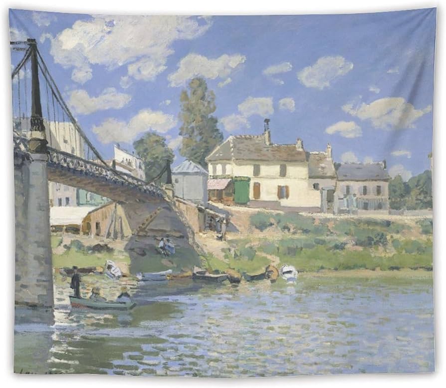 Amazon.co.jp: Alfred Sisleyアルフレッド・シスレー 『ヴィルヌーヴ