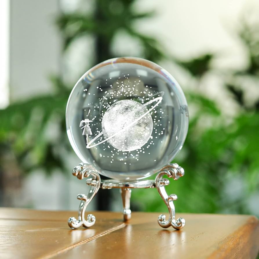 Amazon.co.jp: LONGWIN 3Dレーザー軌道惑星クリスタルボールペーパー