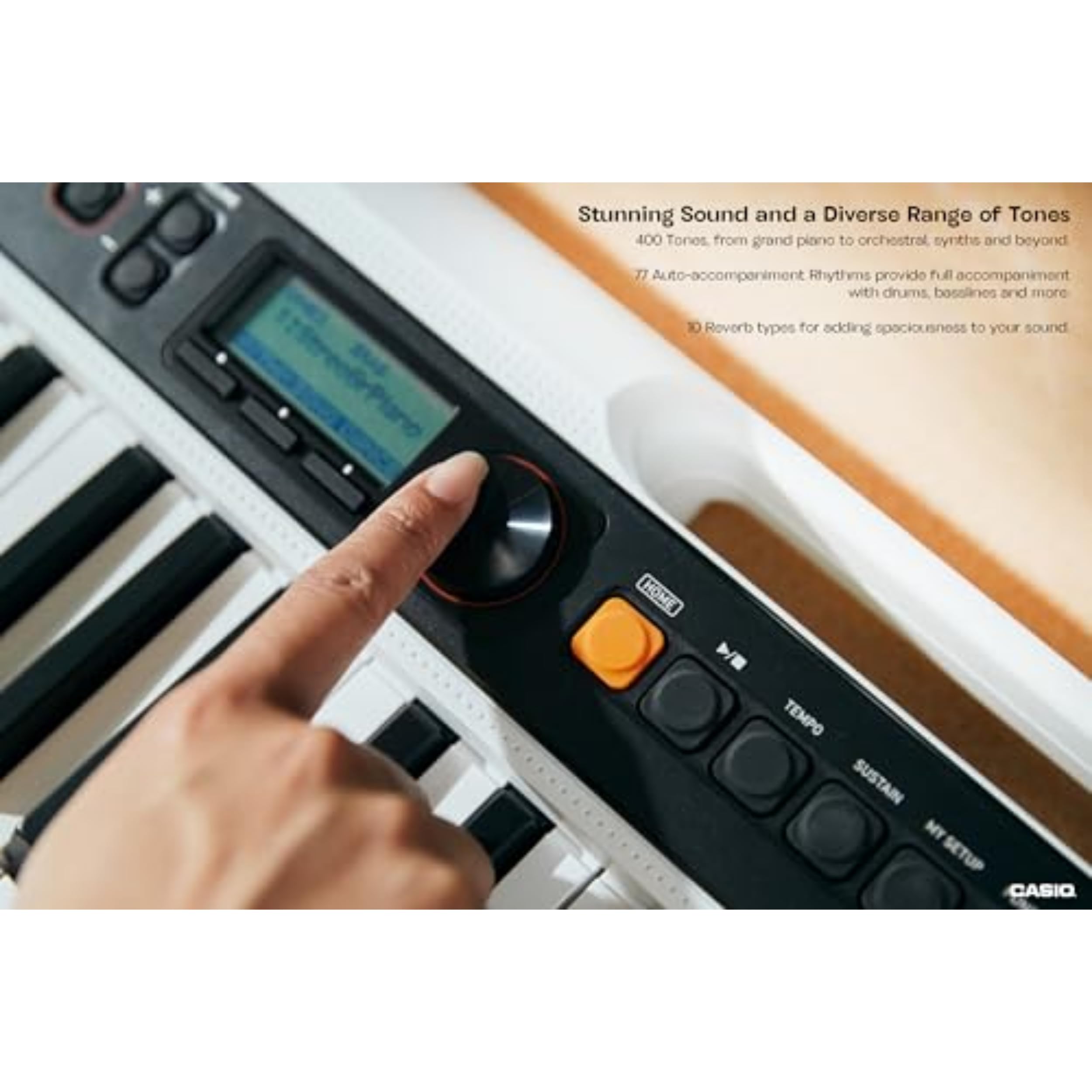 Amazon.com: Casio Casiotone CT-S200 – 61-Key Portable Keyboard for