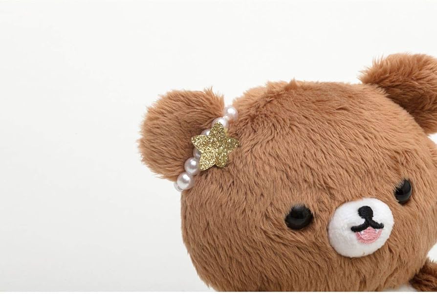 コリラックマ ふんわり天使 ぬいぐるみ チャイロイコグマ 花冠