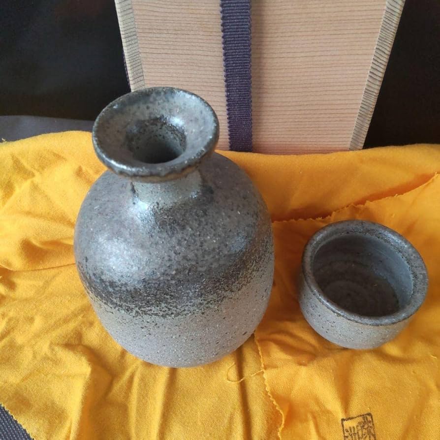 能野焼 徳利とお猪口 種子島 新品箱付き 【公式通販】