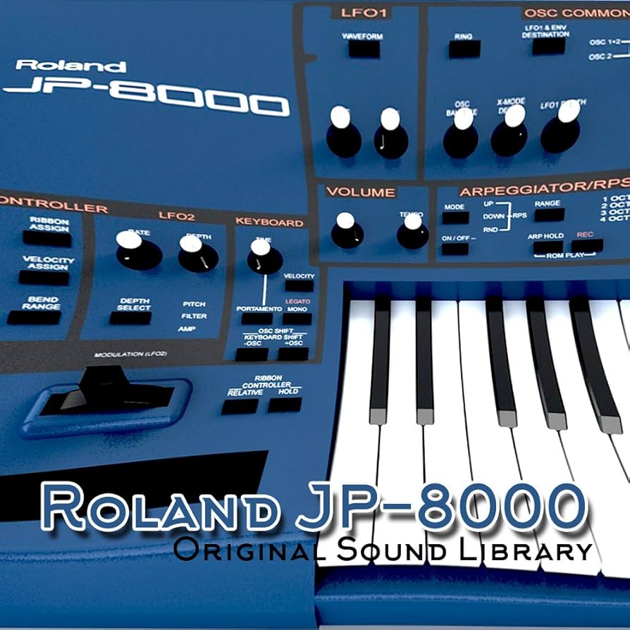 Roland JD-990シンセサイザーモジュールM-256Eメモリーカード付き