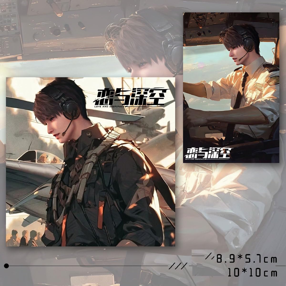 Amazon.co.jp: 恋と深空 マヒル グッズ セット 福袋 6点セット バッジ