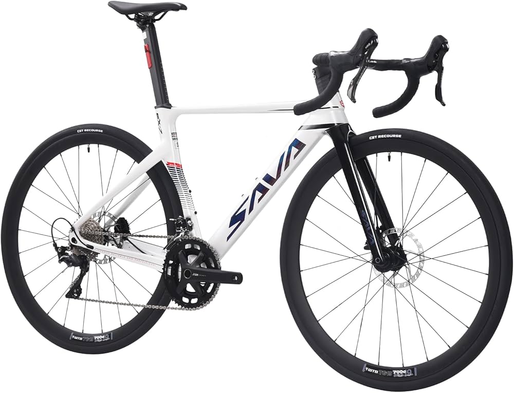 Amazon | SAVADECK アルミロードバイク 700Cカーボンフォーク 軽量