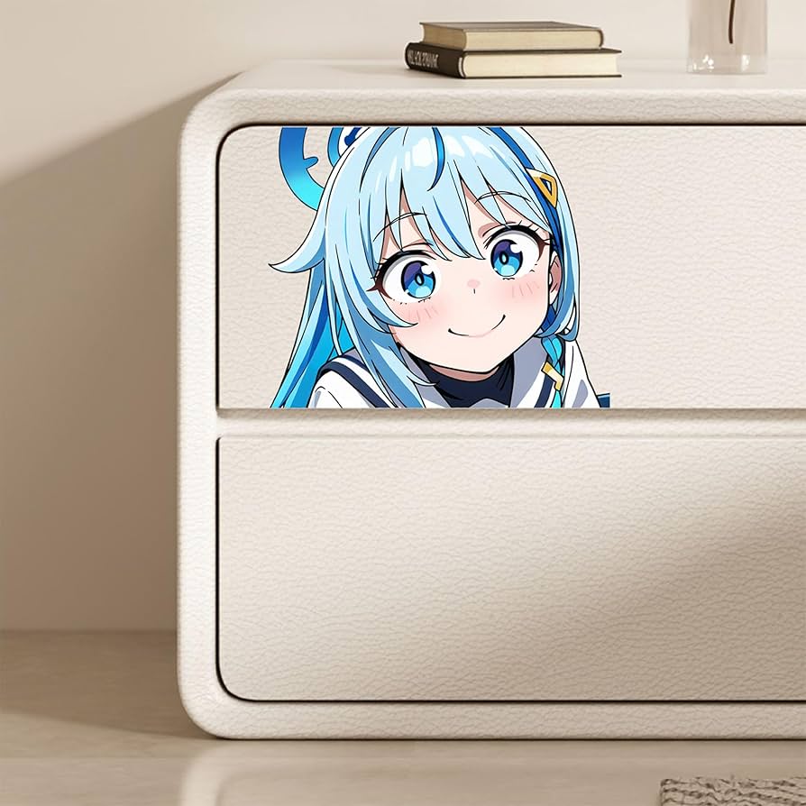 Amazon.co.jp: EARLFAMILY 13cm 車ステッカー アニメ 痛車 可愛い 防水